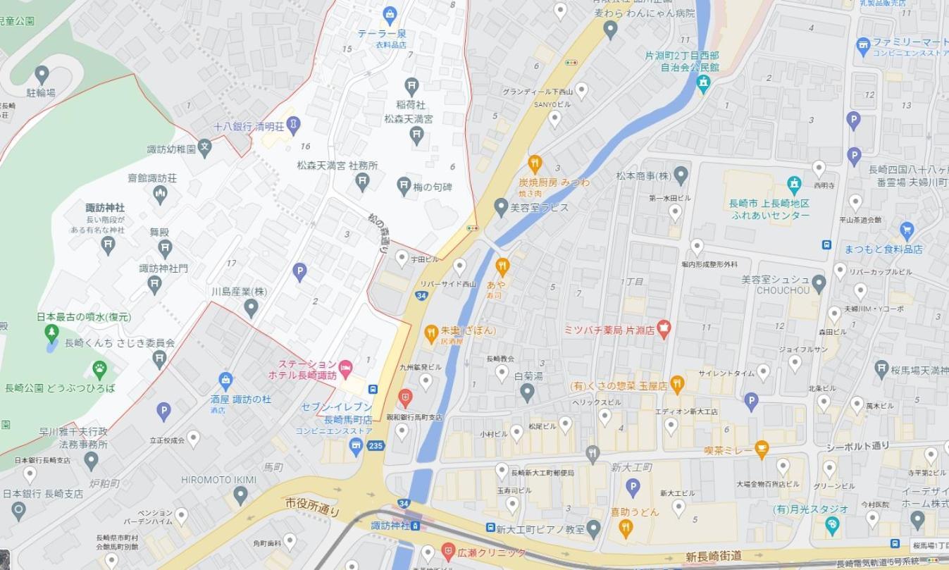 Station Hotel Nagasaki Suwa מראה חיצוני תמונה